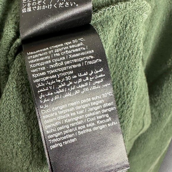 Samsoe Green Textured Crew Neck Sweater Mens Size XL Thyme Knit Cotton‎ NEW NWT - Picture 10 of 14